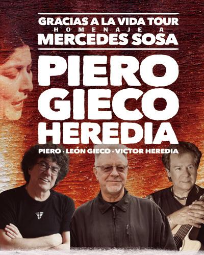 Homenaje a Mercedes Sosa - Tour Gracias a la Vida