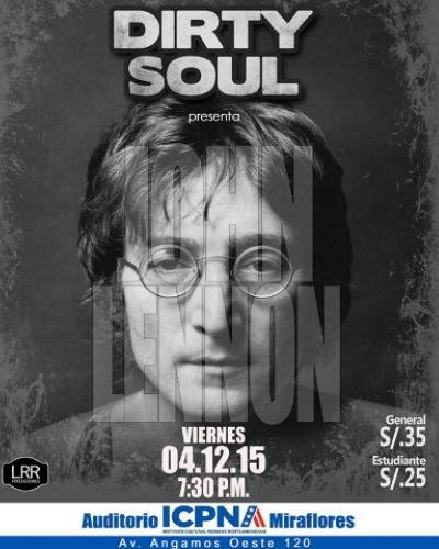 Homenaje a John Lennon con Dirty Soul