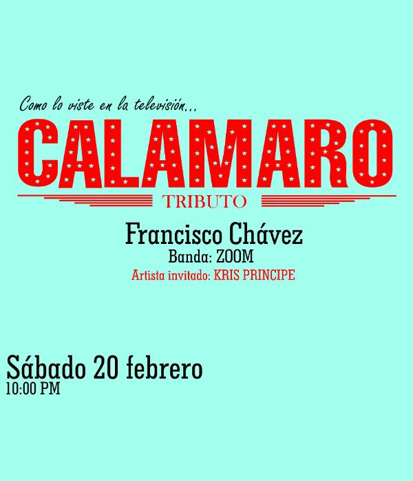 Tributo a Calamaro - Francisco Chávez