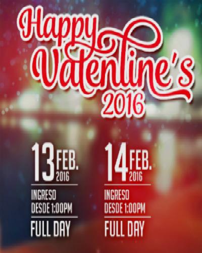 Festival Happy Valentine's Day 2016