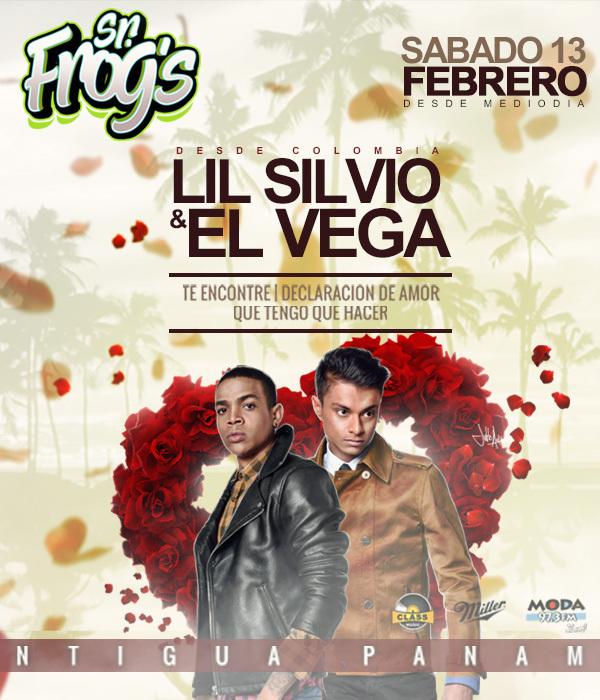 Lil Silvio y El Vega en concierto