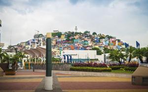 Panor�mica del barrio de Las Pe�as en Guayaquil