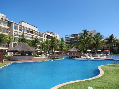 Apartamento Conforto E Lazer No Mediterran�e Residence E Beach Living