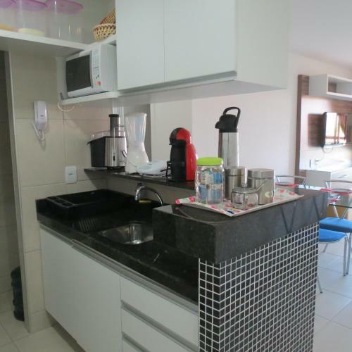 Apartamento Conforto E Lazer No Mediterran�e Residence E Beach Living