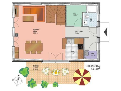 Ferienhaus Godewind Glowe