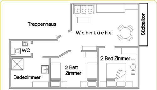 Apartamento Appartementhaus Sporthotel M�lltal