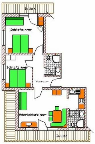 Apartamento Appartementhaus Fuchs Christian