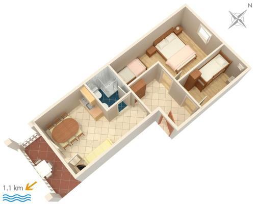 Apartment Biograd Na Moru 4305a