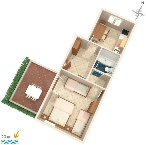 Apartment Baska Voda 2678a