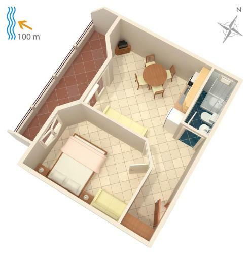 Apartment Drasnice 2581a