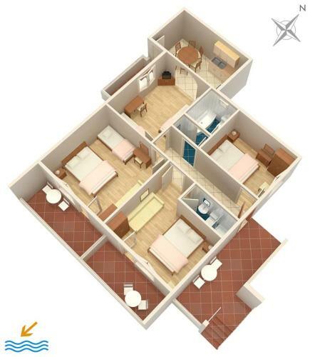 Apartment Tucepi 2677b