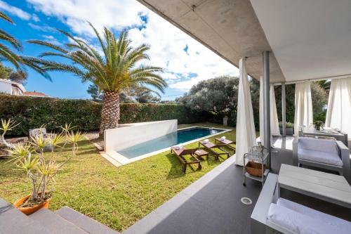 Villa White Pearl Binibeca - Lujo Moderno En Binibeca Para 9 Pax