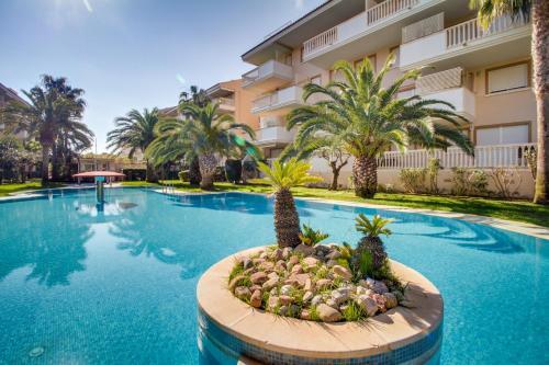 Apartamento Blue Fountain@edificio Nou Fontana