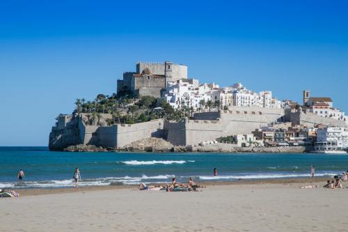 Apartamento D�plex Con Vistas Al Mar En Pe��scola