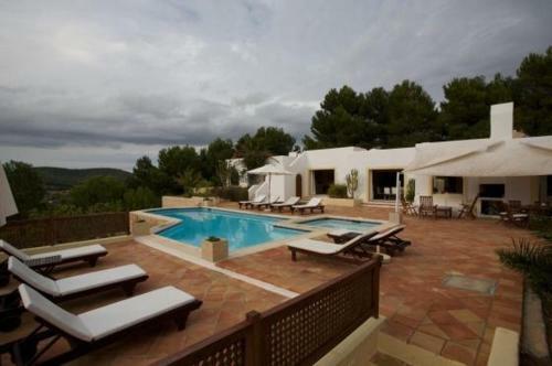 Playa D'en Bossa Villa Sleeps 10 Pool Air Con Wifi