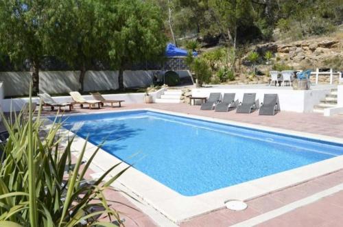 Playa D'en Bossa Villa Sleeps 8 Pool Air Con Wifi
