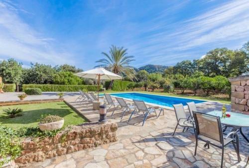 Pollenca Villa Sleeps 6 Pool Air Con Wifi T251863