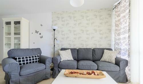 Apartment Poris With Sea View And Pool