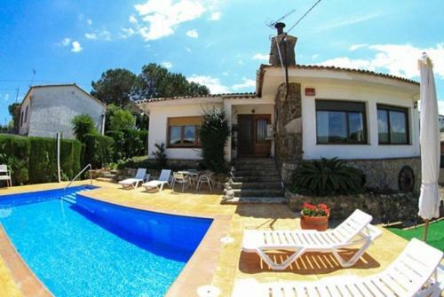 Sant Antoni De Calonge Villa Sleeps 7 Pool Air Con