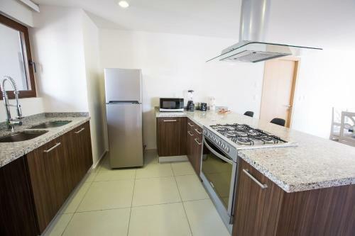 Apartamento Departamento 2 Br Cerca De La Aurora