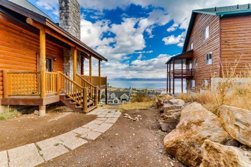 Cabin Overlooking The Harbor