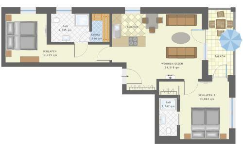 Apartamento Duenenresidenz Heringsdorf 18