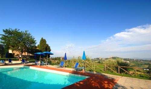 San Gimignano Villa Sleeps 14 Pool Air Con Wifi