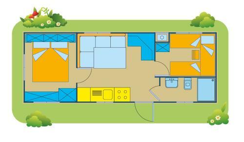 Happy Camp Mobile Homes In Camping Village Rosapineta