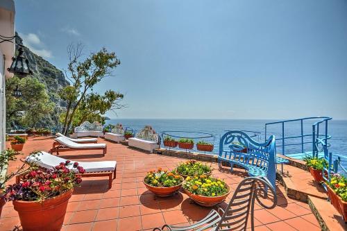 Praiano Villa Sleeps 14 Pool Air Con Wifi