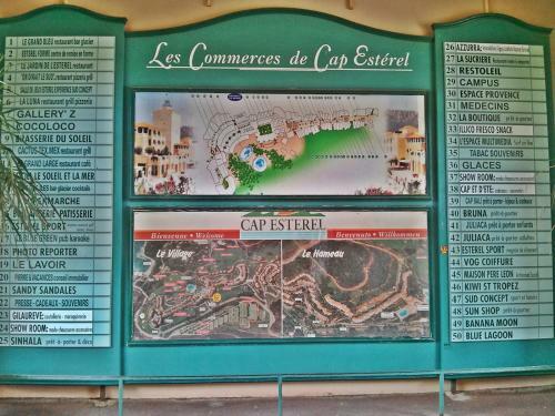Apartamento Cap Est�rel Vacances - Studio Mer G2 Terrasse Couverte - 256la