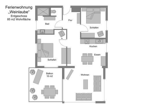 Apartamento Rebhaus "ferienh�user Sch�ne Ferien"