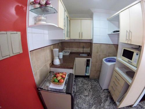 Apartamento Flat Com Linda Vista Mar, Perto De Tudo !!!