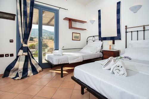 White And Blue Villa