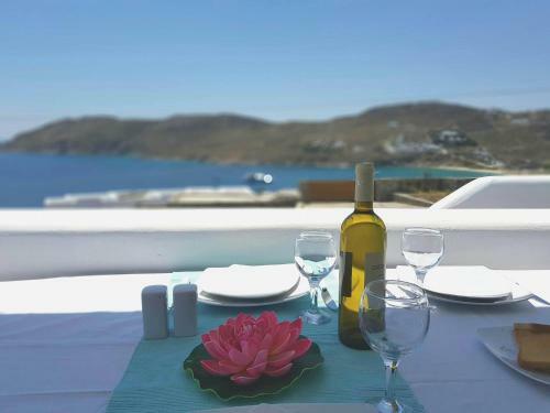 Amazing 4 Bdr Villa - Panoramic Sea View In Mykonos