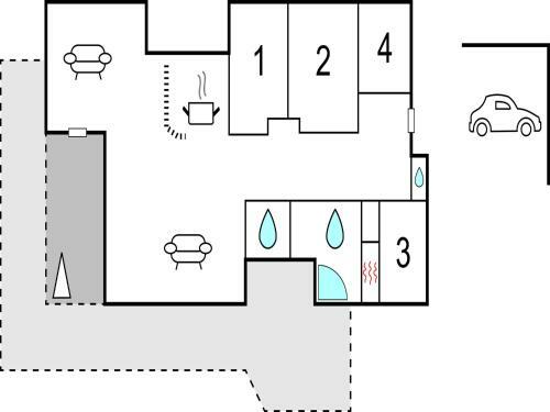 Four-bedroom Holiday Home In Nexo