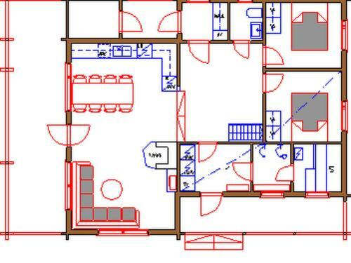 Holiday Home Mets�-vuosseli Rukalumous