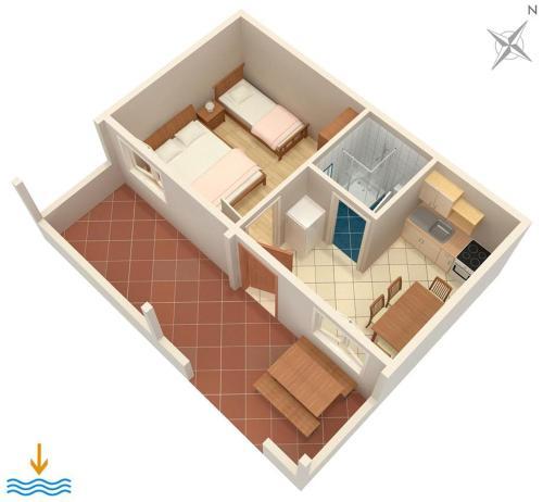 Family Friendly Seaside Apartments Vinisce (Trogir) - 5946