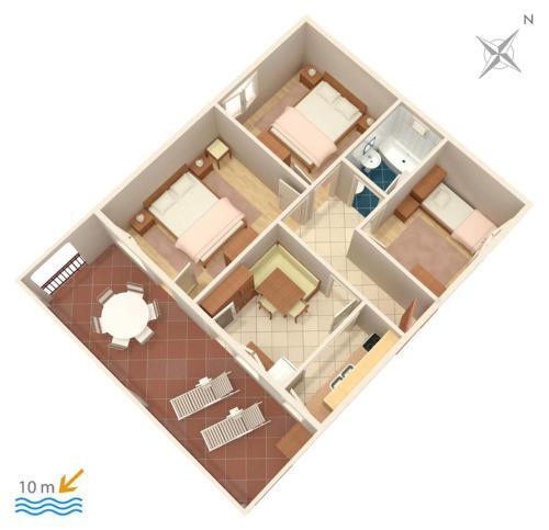 Apartments By The Sea Vinisce (trogir) - 4288