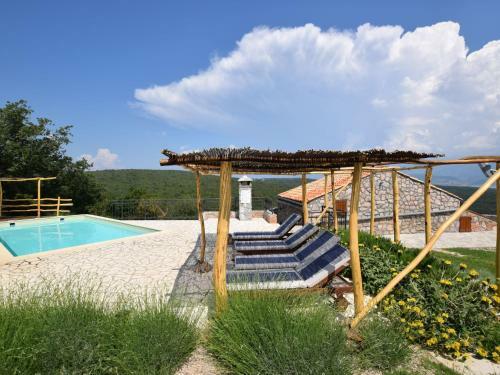 Luxurious Holiday Home In Risika With Private Beach