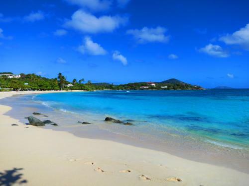 Luxury Beachfront Duplex Villa On Sapphire Beach V