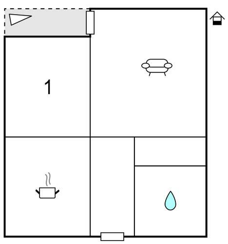 One-bedroom Apartment Kivik 0 06