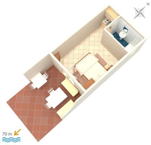 Apartments By The Sea Pisak (omis) - 2750