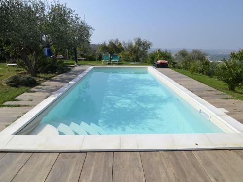 Historic Apartment In Saludecio With Swimming Pool