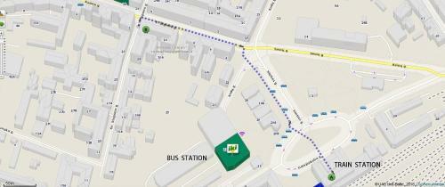 Kitty Apartment, Train Station 300m, Bus Station 200m