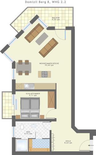 Apartamento Domizil Duene 8