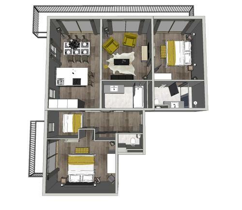 Apartamento Residence Alticimes