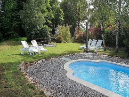 Stunning Holiday Home In Arfons With Swimming Pool