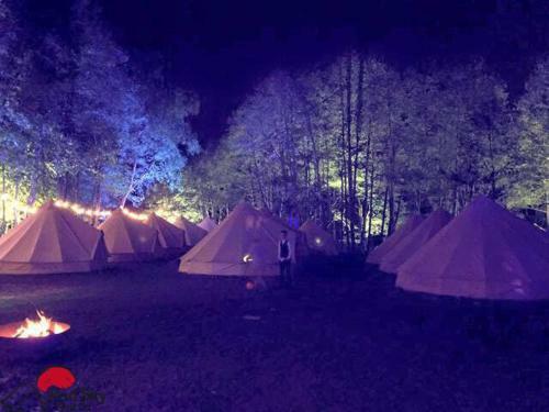 Iom Tt Pop Up Hotel By Red Sky Tent Company
