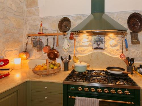 Villa With Tower Between Olive Trees With Private Swimming Pool, Nice View