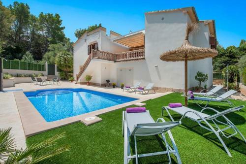 Es Mal Pas Villa Sleeps 6 Pool Air Con Wifi